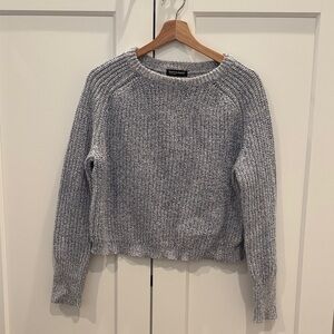 American Apparel Blue Knit Women's Sweater